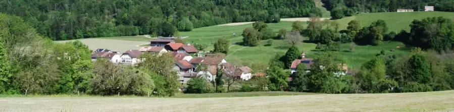 Vue du village
